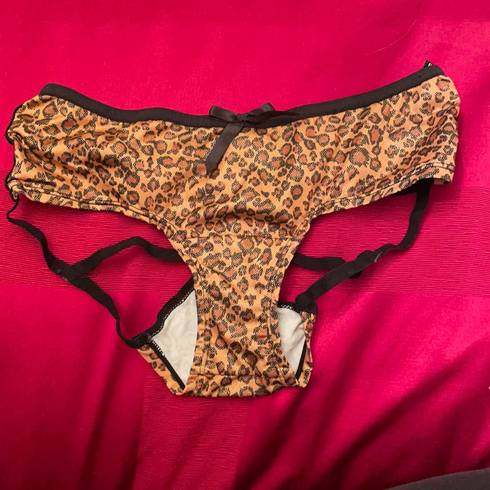 Fredericks of Hollywood cage back panties